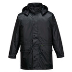Portwest - MR206 Rain Jacket - Black / Navy / Green - Surplus City