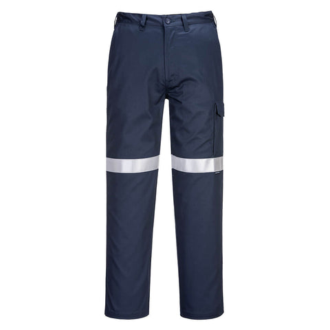 Portwest - MW701 - Flame Resistant Cargo Pants with Tape - Navy