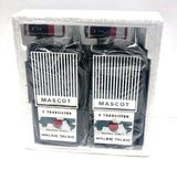 Retro - Mascot - Solid State Walkie Talkie Set - W-2106 - Made in Japan