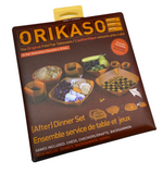 ORIKASO - Fold Flat Tableware - Dinner Set / Games Set