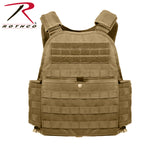 Rothco - MOLLE Plate Carrier Vest - Coyote / Black
