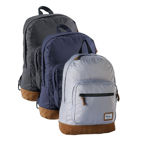 Caribee - Retro 26L Backpack - Black / Grey / Blue