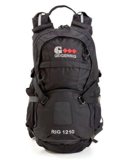 Geigerrig - RIG 1210 - 3L Pressurised Hydration Pack - Black / Red