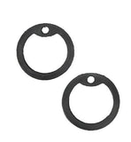 US Style Dog Tags with Silencers - Plain / Sunken Printed - Surplus City