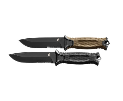 Gerber - Strongarm 25cm Fixed Blade Serrated - Coyote / Black