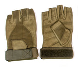 HUSS - T.A.G Fingerless Gloves - Khaki / Olive / Black
