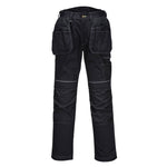 Portwest - T602 - PW3 Holster Work Pants - Black / Grey