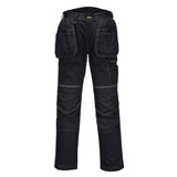 Portwest - T602 - PW3 Holster Work Pants - Black / Grey