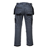 Portwest - T602 - PW3 Holster Work Pants - Black / Grey