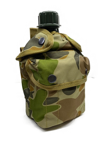 TAS - 1L Drink Bottle &  AUSCAM Canteen Pouch Combo