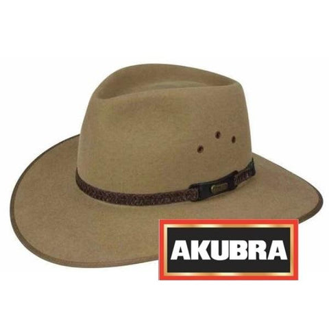 Akubra - Tablelands Hat - Sand / Sorrel Tan - Surplus City