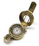 Brass Military Style Lensatic Compass - Surplus City