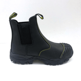 Diadora - Craze Slip On Composite Toe Work Boots - Black / Wheat - Surplus City